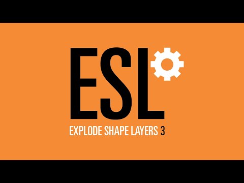 Explode Shape Layers 3 Tutorial