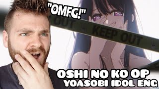 Reacting To YOASOBI "IDOL" (English Ver.) Oshi No Ko Opening ANIME REACTION