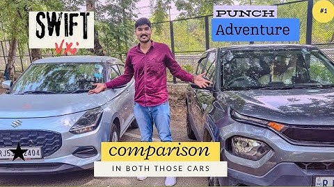 New Swift Vs New Tata punch | swift 2025 vs tata punch comparison Which is better? Swift vs punch
