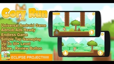 Cory Run Android Eclipse Project Easy Reskin Runner Template + BBDOC File