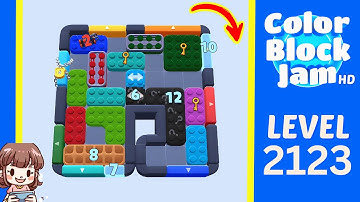 Color Block Jam Level 1204 (2123) Solution Walkthrough