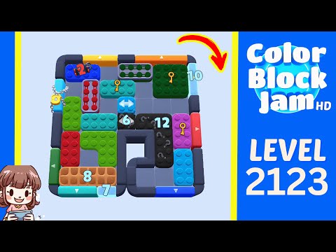 Color Block Jam Level 2123 walkthrough video preview
