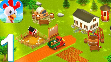 Hay Day - Gameplay Walkthrough Part 1 Tutorial (Android,iOS)