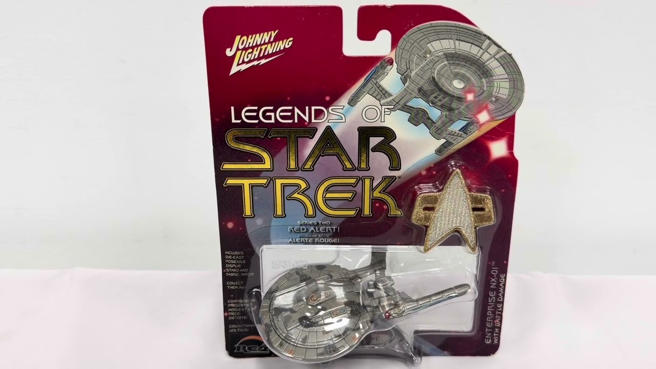 Vintage 2005 Johnny Lightning Die-Cast Star Trek Enterprise - NX
