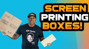 Screen Printing Boxes