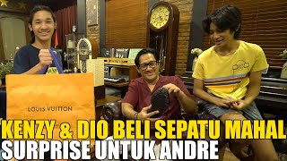 ANDRE DAPAT KEJUTAN BARANG MEWAH DARI KENZY DAN DIO.. SENANG BUKAN MAIN