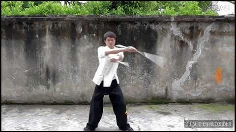 Hướng dẫn song côn-Double nunchaku tutorial 10