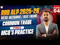 RRB ALP 2026 Heat Engine Marathon | Diesel Mechanic Trade | Free Classes + MCQ Practice