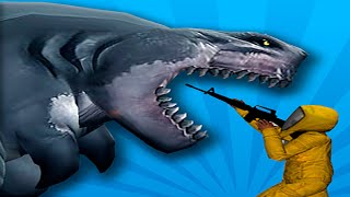 Sharkosaurus Rampage - Gameplay Walkthrough - All Levels (IOS, Android) screenshot 2