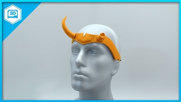 Loki Sylvie Horns #Timelapse #adafruit #3DPrinting