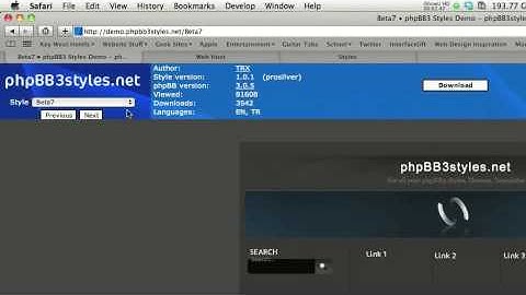 PHPBB: Installing a Style