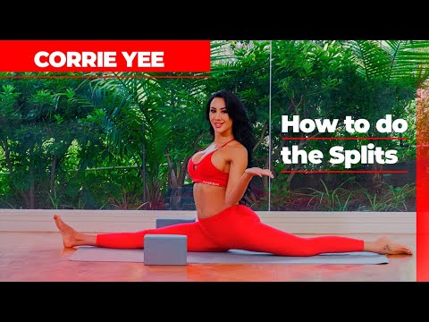Full Splits with Corrie Yee | Fitness #fitness #yoga #workout