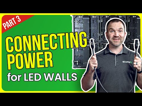 LED Wall Setup | 03 Connecting Power for LED Video Walls
