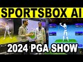 Sportsbox ai golf swing analyzer software  cameras 2024 pga show