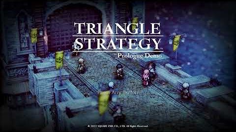 Triangle Strategy - Chapter 1 (Demo)