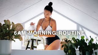 6AM MORNING ROUTINE (2024) | healthy habits & productive start of the day screenshot 4