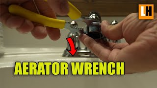 Bathroom Faucet Aerator Wrench - Easy No Scratch Aerator Replacement
