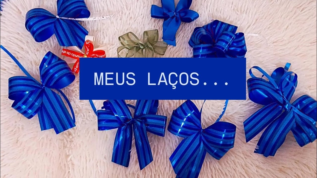 PASSO A PASSO DE LAÇOS QUE EU FAÇO POR AQUI 💖💖💖