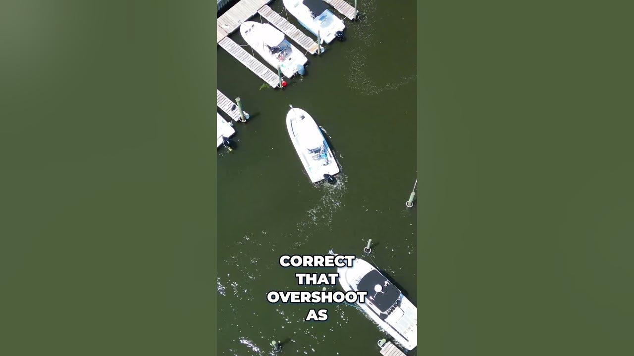Bridge Marina Boat Docking Tip: Getting into a Port Side Slip #shorts #boat #docking Bridge Marina Boat Docking Tip: Getting into a Port Side Slip #shorts #boat #docking