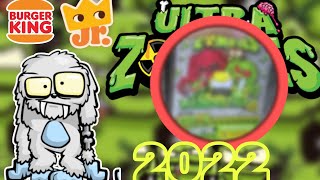 POR FIN REVELO Los juguetes burger king king jr ultra zombie 2022