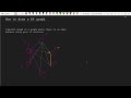 Step by step how to draw a K6 complete graph with 6 vertices