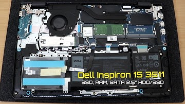 Dell Inspiron 15 3511 Upgrade Guide: M.2 SSD, 2.5" HDD/SSD & RAM | [Step-by-Step] Disassembly Guide