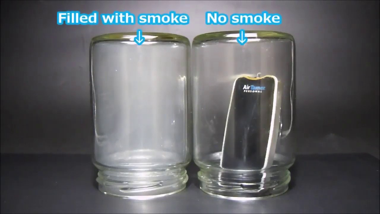 AirTamer Smoke Test Amazing Air Purifier YouTube