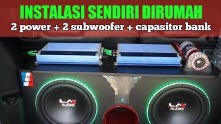 Cara pasang Capasitor Bank Audio Mobil yang benar