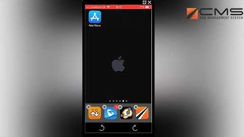 CFone CMS Driver App Installation Instructions For iPhone