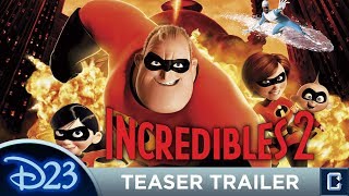 'The Incredibles 2' Teaser Trailer Reaction - D23 Expo 2017
