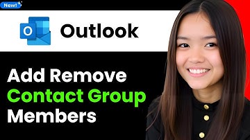 How To Add/Remove Members To The Outlook Contact Group? 2026 (Step By Step)