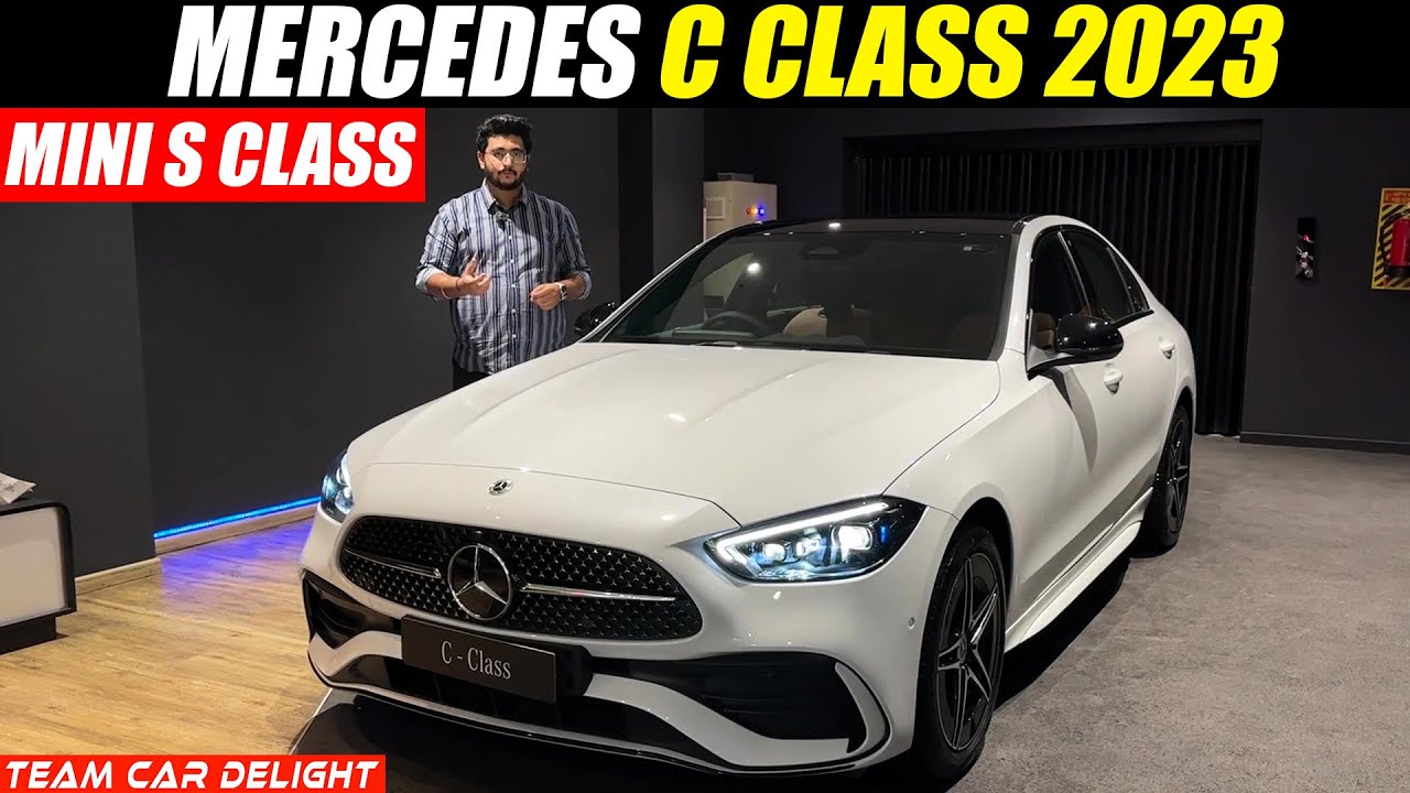 ⁣Mini S Class🔥 - Mercedes C Class 2023 | Walkaround with On Road Price