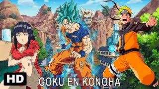 GOKU EN EL MUNDO DE NARUTO | GOKU EL SER MAS PODEROSO | PELÍCULA COMPLETA 2022