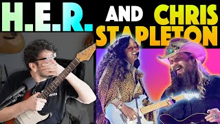 Guitarist REACTS to H.E.R. and Chris Stapleton DUET