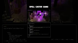 Spell Caster Game - HTML, CSS, JS #html #css #js #coding #project