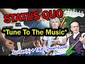 Play it like status quo  tune to the music for lead  rhythmguitar  tab download in 4k