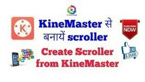 How to add scrolling text(news ticker) in a video