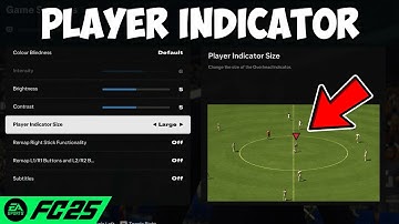 How To Change Player Indicator Size On FC 25