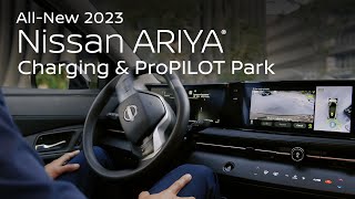homepage tile video photo for 2023 Nissan ARIYA Charging & ProPILOT Park Assistance