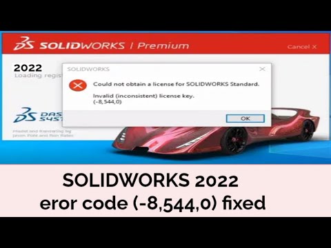 SOLIDWORKS 2022 cannot