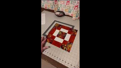 Sampler Quilt Block # 1 Antique Tile