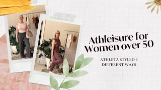 ATHLEISURE HAUL! Styling *ATHLETA* for Women over 50!