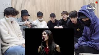 Bts reaction to BLACKPINK  - STAY [MAKUHARI MESSE EVENT HALL 2018)