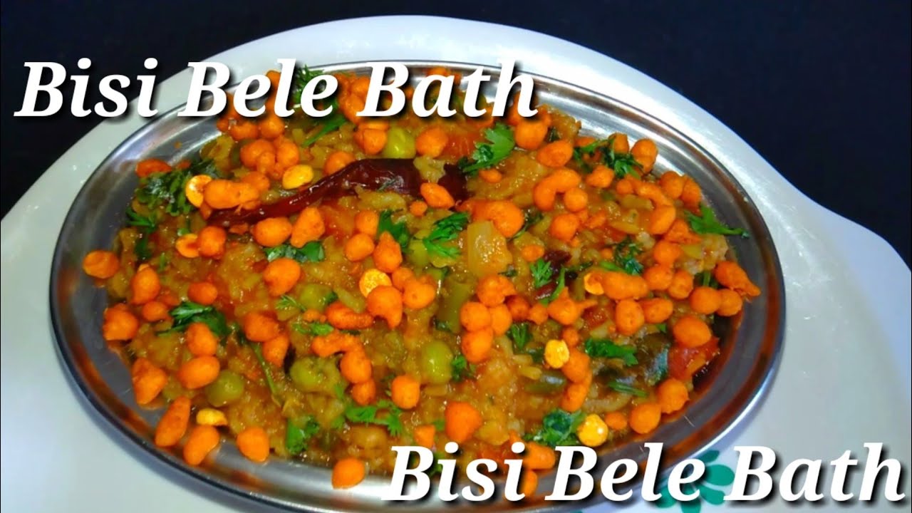 Bisi Bele Bath Recipe in Kannada/South Indian special Bisi Bele Bath ...
