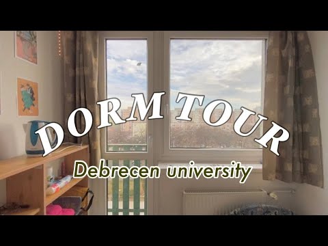 DORM TOUR in HUNGARY @University of Debrecen