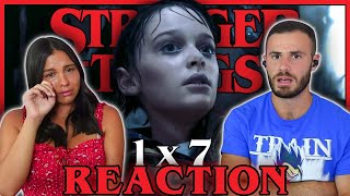 This Emotionally BROKE Us | Stranger Things 1x7 Reaction