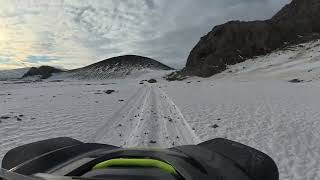 Winter driving in iceland