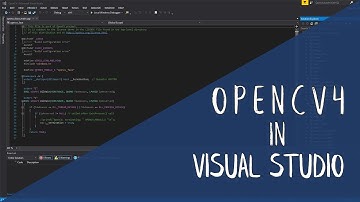 Create an OpenCV 4 Project in Visual Studio [C++]