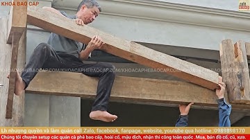 Tập 2 (P1): Thi công dự án nhượng quyền thương hiệu BAO CẤP tại: CÀ PHÊ BAO CẤP TRẠM TRÔI -  HÀ NỘI.