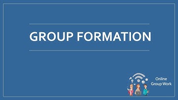 Group Formation